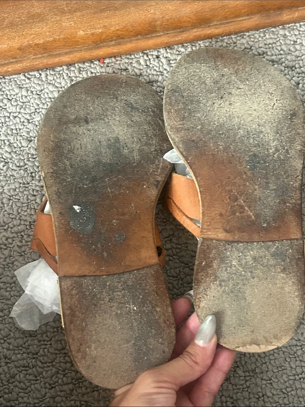 Isabel Marant Etoile Bartolomé Tan Leather Thong Sandals